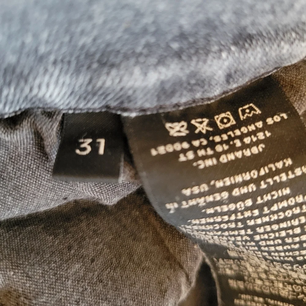 J Brand Gray Maria High Rise Skinny Denim Jeans Size 31‎